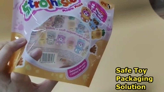 Bolsas de plástico seguras para niños de fábrica china para almacenamiento de juguetes para niños y embalaje al por menor al por mayor