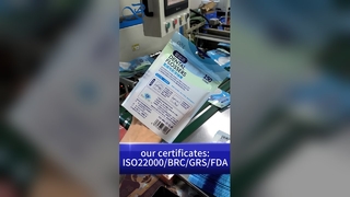 Bolsa de plástico para hilo dental OPP + CPP aprobada por la FDA: suministros sanitarios para clínicas mayoristas B2B