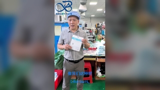 Bolsa de plástico con ventana transparente, bolso de embalaje visual que se puede volver a sellar duradero