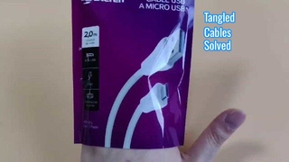 Bolsas de plástico duraderas para almacenamiento de cables USB para necesidades de organización y protección de viajes