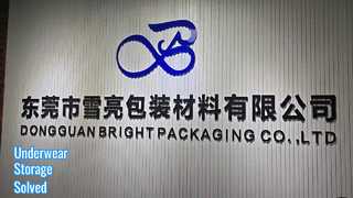 bolsa con cremallera para ropa interior