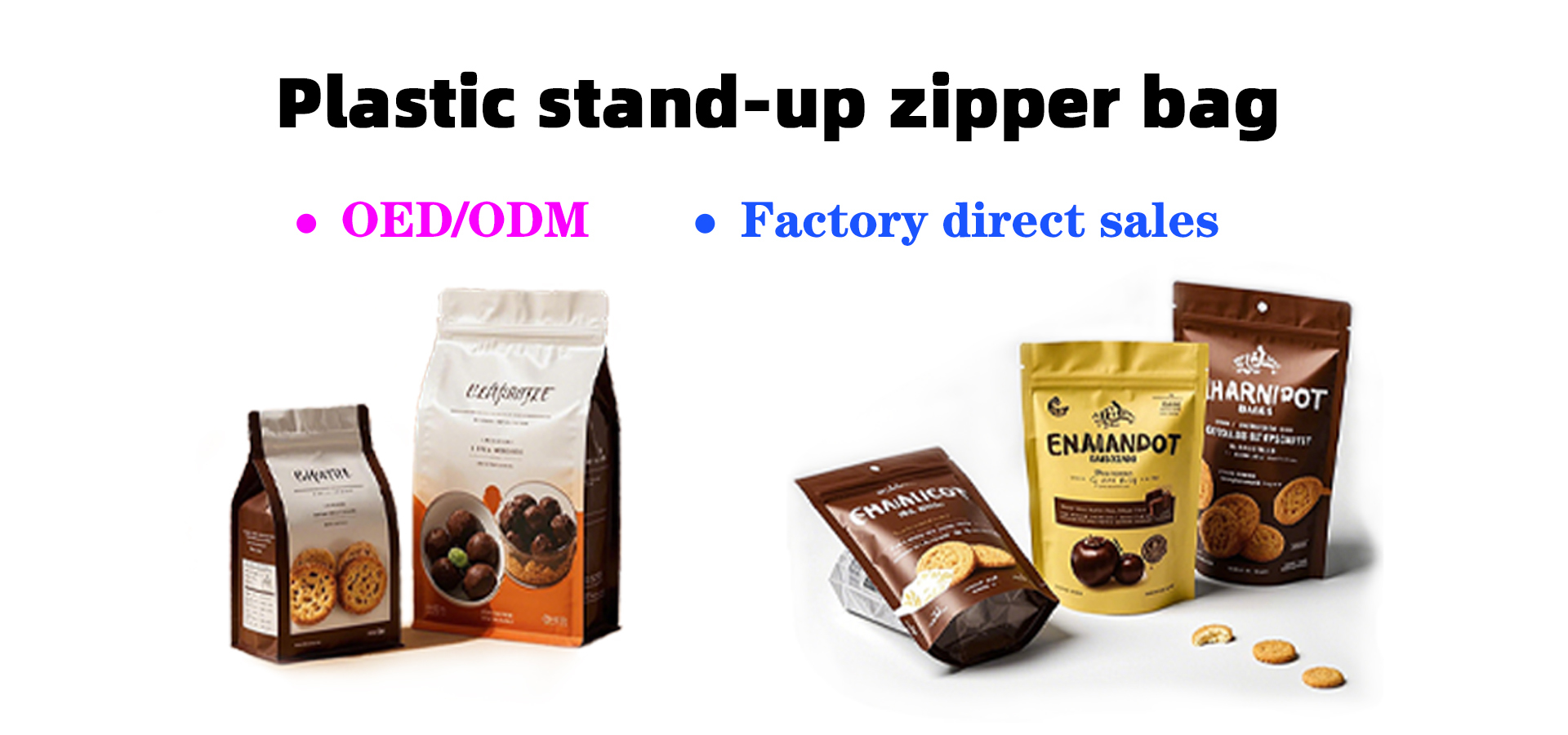 calidad Bolsas de papel de vidrio fábrica