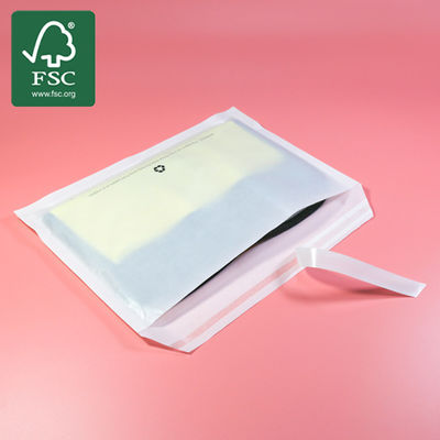 Bolsas de vidrio biodegradables personalizadas Bolsas de embalaje de papel para prendas de vestir de camiseta
