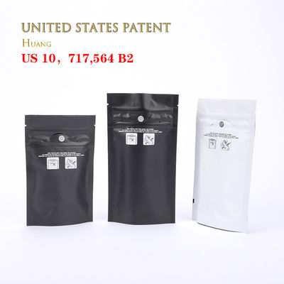 Sacos de plástico de 1 libra y medio de peso de plástico de plástico de plástico de plástico con cerradura de cremallera.