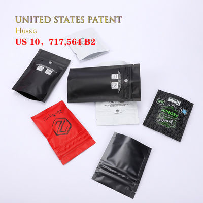 Bolsas Mylar a prueba de olor personalizadas a prueba de niños bolsas de plástico con cerradura de cremallera a prueba de niños