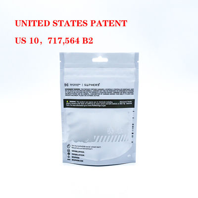 Bolsas seguras a prueba de niños con resistencia a olores y cierre de cremallera de plástico autónomo