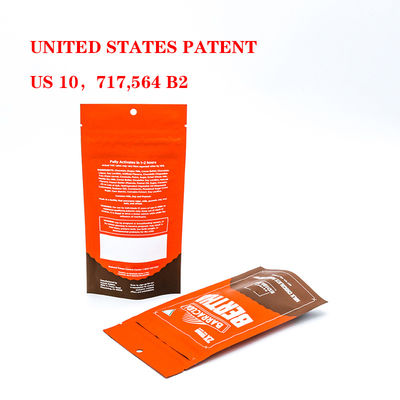 Bolsas seguras para niños mejoradas con resistencia a olores y cierre de cremallera de plástico autoportante