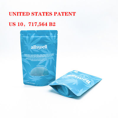 Bolsas seguras para niños con cierre de cremallera de plástico autoportante