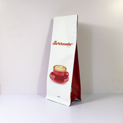 Válvula de escape de un solo sentido Bolsas de almacenamiento de granos de café mantiene fresco fragante 1 kg 5 libras