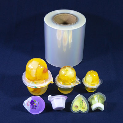 Logotipo personalizado Película de revestimiento de poliéster fácil para productos lácteos