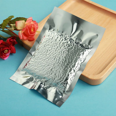 Sello térmico de vacío abierto superior de papel de aluminio Mylar bolsa de embalaje GRS BRC