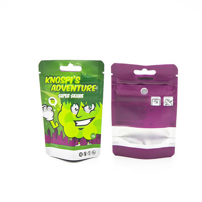 Bolsas de hierba bolsas resistentes a los niños envases de plástico bolsas de juguete impresión digital colorida