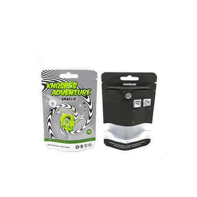 3.5g 7g Bolsa de cremallera a prueba de niños Bolsa Mylar de tabaco personalizada