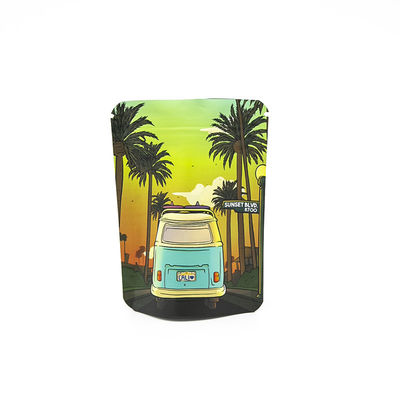 Prueba de humedad hojas de tabaco papel de aluminio prueba de olor bolsa de resistencia a los niños bolsa de cremallera bolsa Mylar