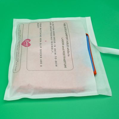 Bolsas de adhesivo reutilizables de costumbre Ropas de cuidado de la piel Parches de embalaje Bolsas de papel de vidrio biodegradables