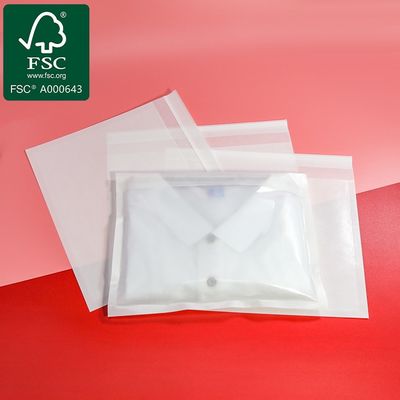 Bolsas de papel glassine biodegradables personalizadas con impresión de logotipo