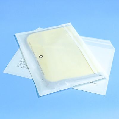 En stock bolsas de papel de vidrio biodegradables FSC para ropa, camisas y calcetines
