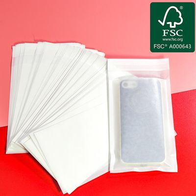 Bolsas de papel de vidrio 100% ecológicas y biodegradables para embalajes