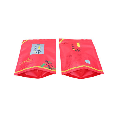 Bolsas de cerradura de aluminio selladas térmicamente recicladas para la protección del almacenamiento de alimentos