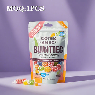 Bolsa de embalaje de alimentos segura y hermética para almacenar y mostrar malezas