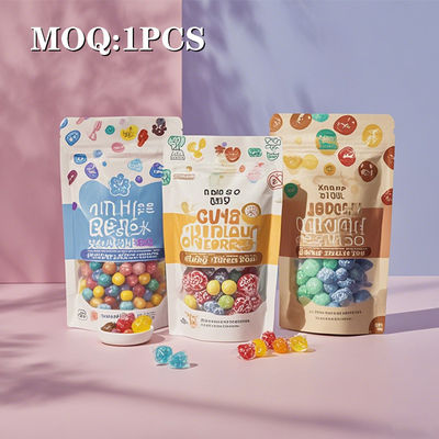 Bolsa de embalaje de alimentos segura y hermética para plantas ornamentales Materiales de calidad alimentaria Opción de ventana clara