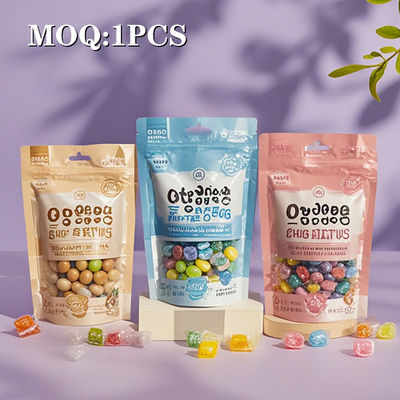 Bolsa de plástico reciclable versátil para envases de alimentos ecológicos