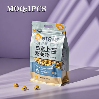 Embalaje de bolsas de plástico laminado impreso a medida para condimentos picantes - Rojo 2.5mil Bolsa de cremallera