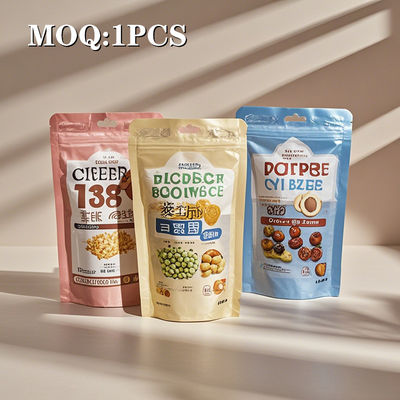 Bolsas firmemente reselables para semillas, frutas secas, nueces: Embalaje de alimentos duradero con cerradura.