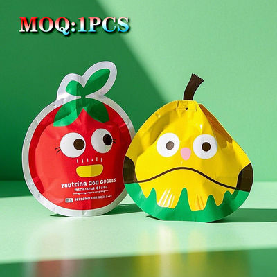 Bolsas de embalaje de dulces impresas a medida Bolsas de embalaje de plástico galletas de refrigerio Bolsas de cierre con cremallera Bolsas de embalaje de plástico Bolsa de pie