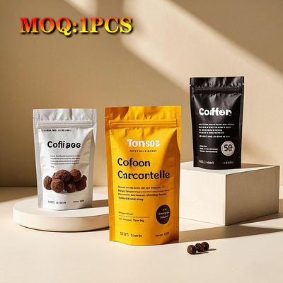 Impresión personalizada Brillante Joke Face Proof de Olor Cerradura vuelva a cerrar 3 Silenos laterales Bolsa plana de Mylar