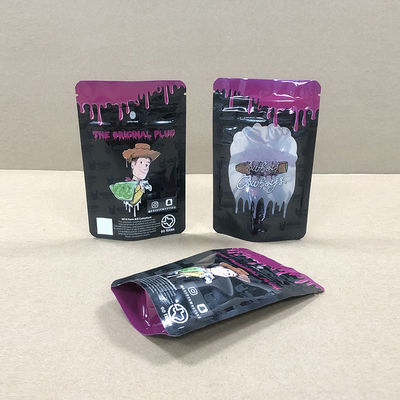 Material metalizado Barrera a prueba de olor ideal para envasar flores y comestibles con cierre seguro