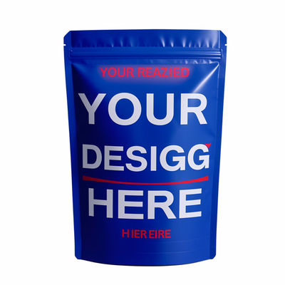 Bolsas Mylar personalizadas de 3,5 g - Bolsas de aluminio reabribles con cerradura para embalajes de galletas a prueba de olor y a prueba de niños