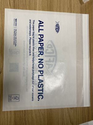 Auto-sellado Sencillez Bolsas de papel de vidrio Responsabilidad ecológica Soluciones al por mayor de vidrio
