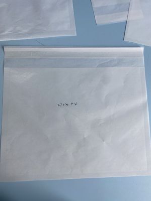 40g de bolsas de vidrio auto-selladas biodegradables y listas para la marca para ropa