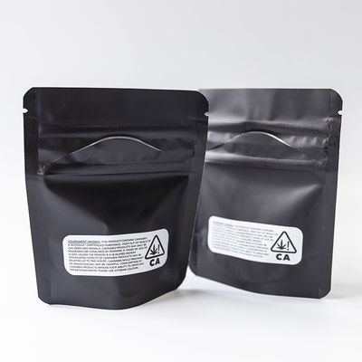 Bolsas de cremallera resistentes a los niños Compatibles con la FDA Material de PE de grado alimenticio Tamaños personalizados Impresión