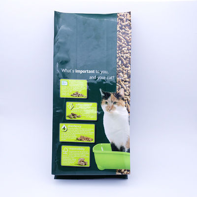 Bolsas de comida para mascotas de primera calidad con cremallera resealable Cerradura de frescura hermética Embalaje duradero ecológico para perros y gatos Almacenamiento de galletas de varios tamaños