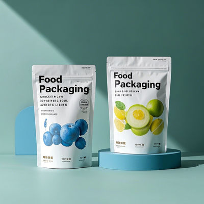 Bolsa de embalaje de alimentos Tamaños personalizados Material sostenible para aperitivos / café / alimentos secos