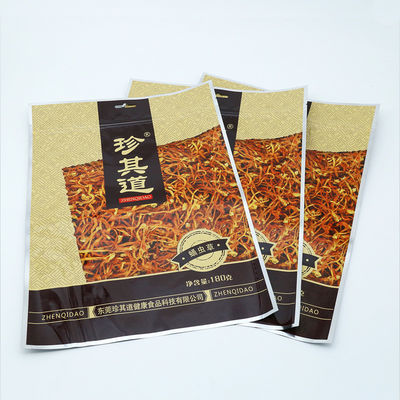 Bolsa de embalaje de alimentos con logotipo personalizado Impresión a prueba de humedad Durable para pedidos a granel