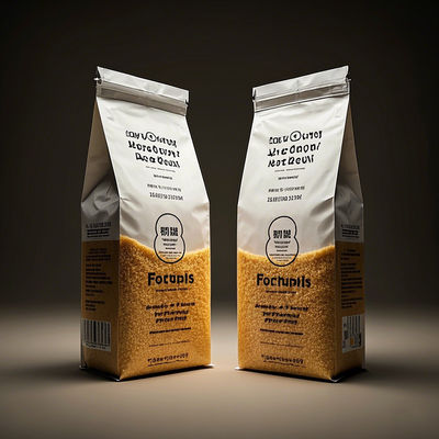 Bolsa de embalaje de alimentos de material reciclable + modelo de negocio de residuos cero