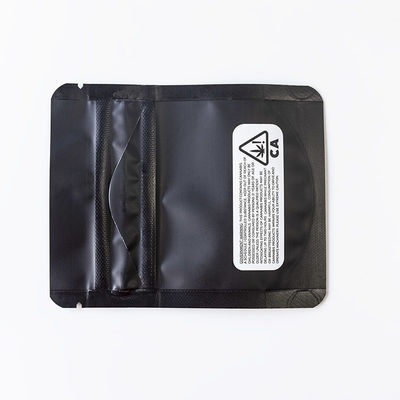 Bolsa de Mylar a medida Resistente a niños Bolsa al por mayor Aplicación de cerradura a prueba de manipulación Compatible con la FDA Impermeable Reutilizable