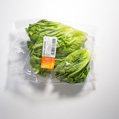 Bolsas de almacenamiento de verduras reabribles de 8x12 pulgadas Película de PE de calidad alimentaria Reutilizable Eco-amigable Productos frescos Embalaje a granel 50/100 Pack