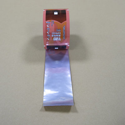 Película de rollo de embalaje de plástico de alta barrera para alimentos / película compuesta multicapa a prueba de humedad personalizada