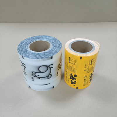 Producción al por mayor de rollos de película laminada de papel de aluminio de 3 capas para envases farmacéuticos y de café