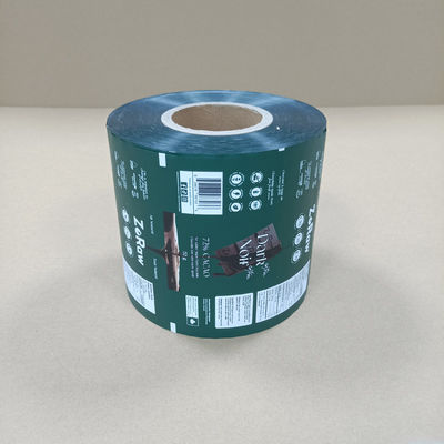 Película de embalaje de alimentos de alta barrera Película laminada BOPP/PE para bocadillos y carnes de tamaño personalizado