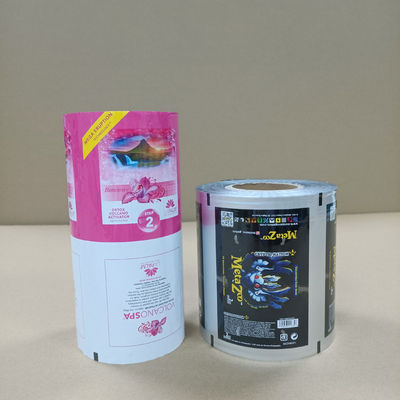 Fabricante de películas de rodillo automático de película laminada pre-cortada para máquinas de sellado de relleno de forma vertical