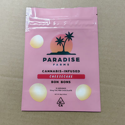 Bolsas transparentes de pie con material compuesto de cremallera para frijoles de café bocadillos y envases de alimentos para mascotas