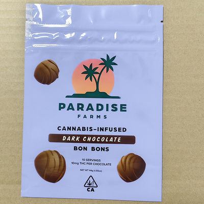 Bolsa de embalaje ecológica con cierre de cerradura de pie Bolsa de embalaje compostable impresa a medida Reutilizable para refrigerios y café