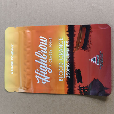 Bolsa resistente a los niños Embalaje compuesto de plástico de alta seguridad para farmacéutica, CBD y fábrica de alimentos Directo, bajo MOQ