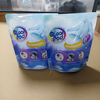 Bolso de cierre de cierre de carga pesada con boquilla a prueba de fugas FDA 21 CFR y cumplimiento RoHS