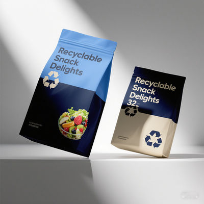 Bolsas selladas de 8 lados con cierre de cremallera resistentes a los rayos UV para la exportación mundial de alimentos